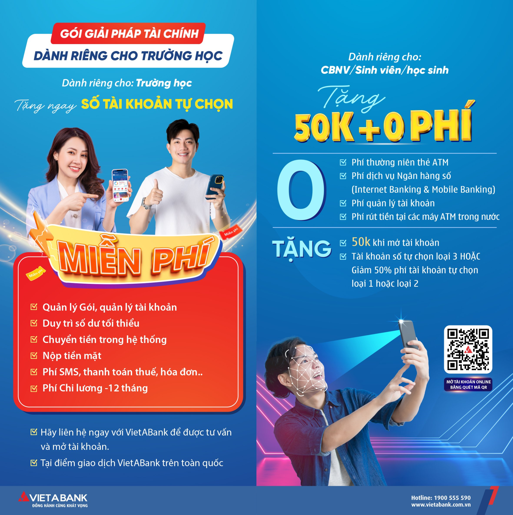 VIETABANK RA MẮT GÓI GIẢI PHÁP TÀI CHÍNH TOÀN DIỆN DÀNH RIÊNG CHO TRƯỜNG ĐẠI HỌC