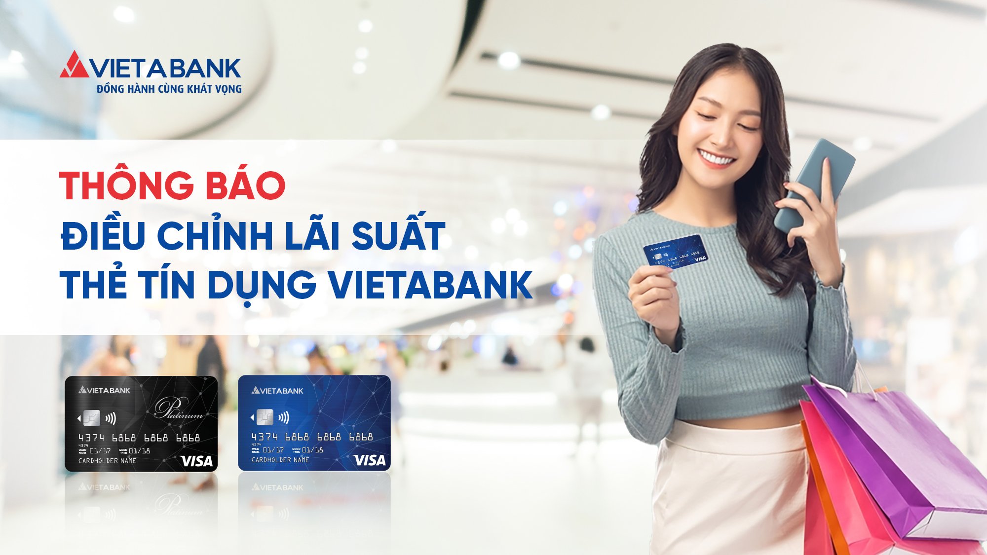 THÔNG BÁO ĐIỀU CHỈNH LÃI SUẤT THẺ TÍN DỤNG