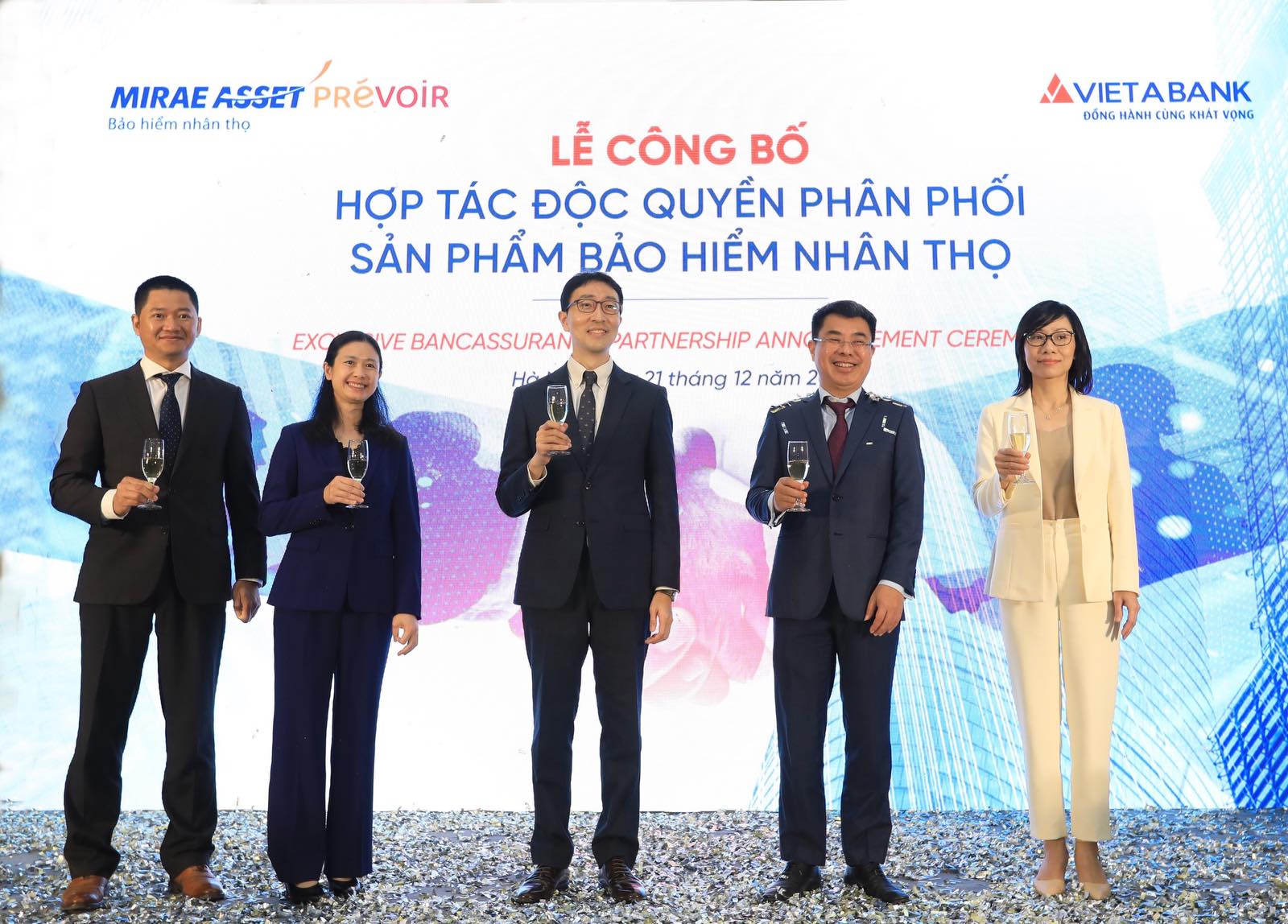 VietABank và Mirae Asset Prévoir hợp tác độc quyền phân phối sản phẩm bảo hiểm nhân thọ.