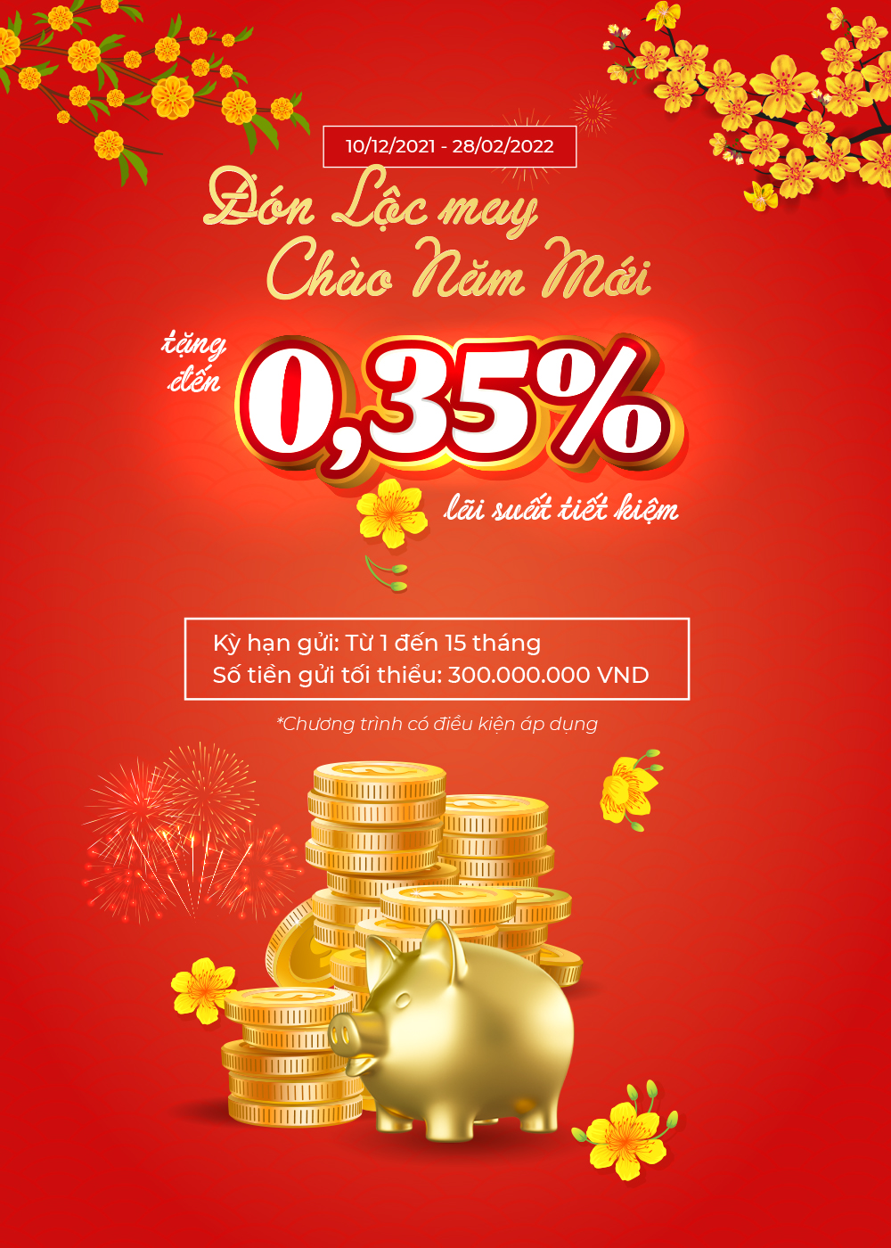 GỬI TIẾT KIỆM CUỐI NĂM, ĐÓN LỘC TÀI NHƯ Ý!