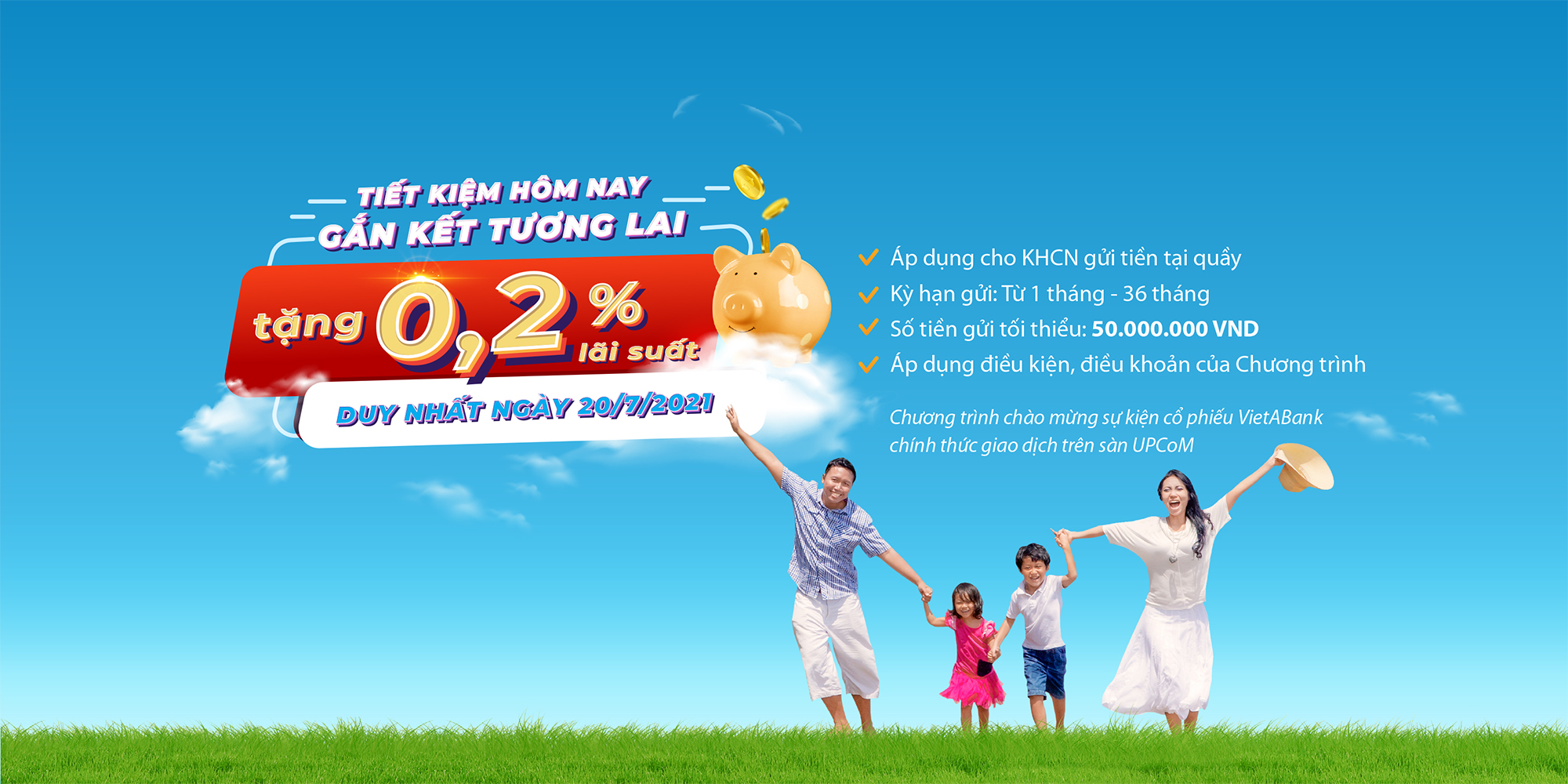 TIẾT KIỆM HÔM NAY - GẮN KẾT TƯƠNG LAI