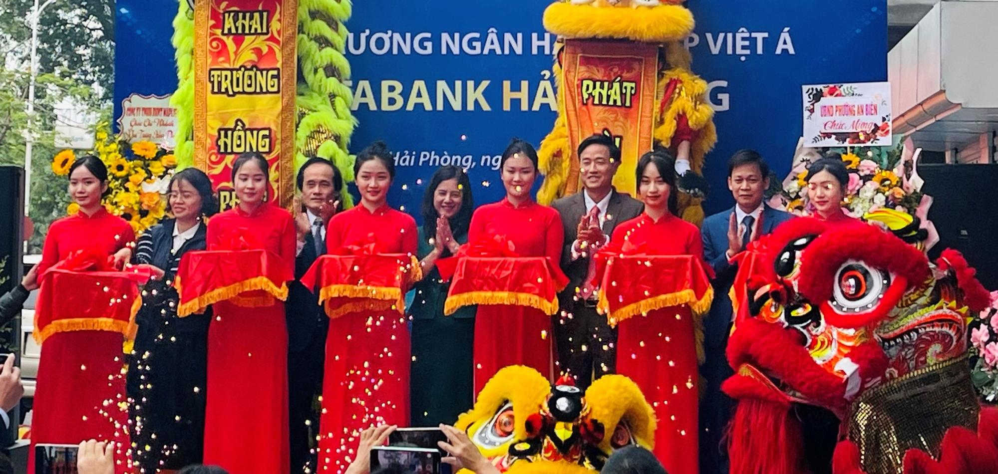 KHAI TRƯƠNG CHI NHÁNH VIETABANK HẢI PHÒNG