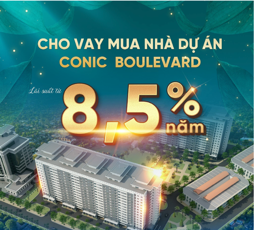 VIETABANK CHO VAY ƯU ĐÃI DỰ ÁN CONIC BOULEVARD 