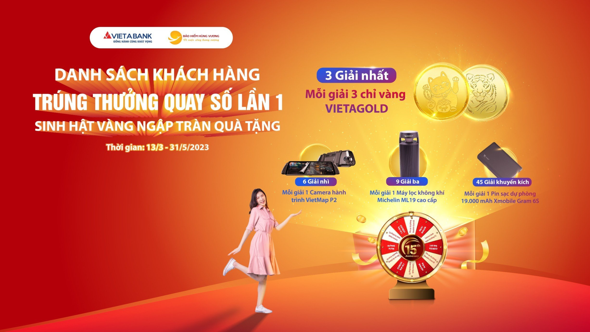 [BHV x VietABank] Danh sách khách hàng trúng thưởng đợt 1 CTKM 