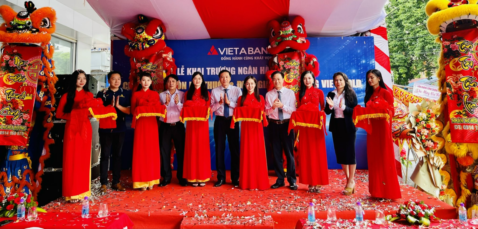 KHAI TRƯƠNG TRỤ SỞ MỚI VIETABANK CN BUÔN MA THUỘT