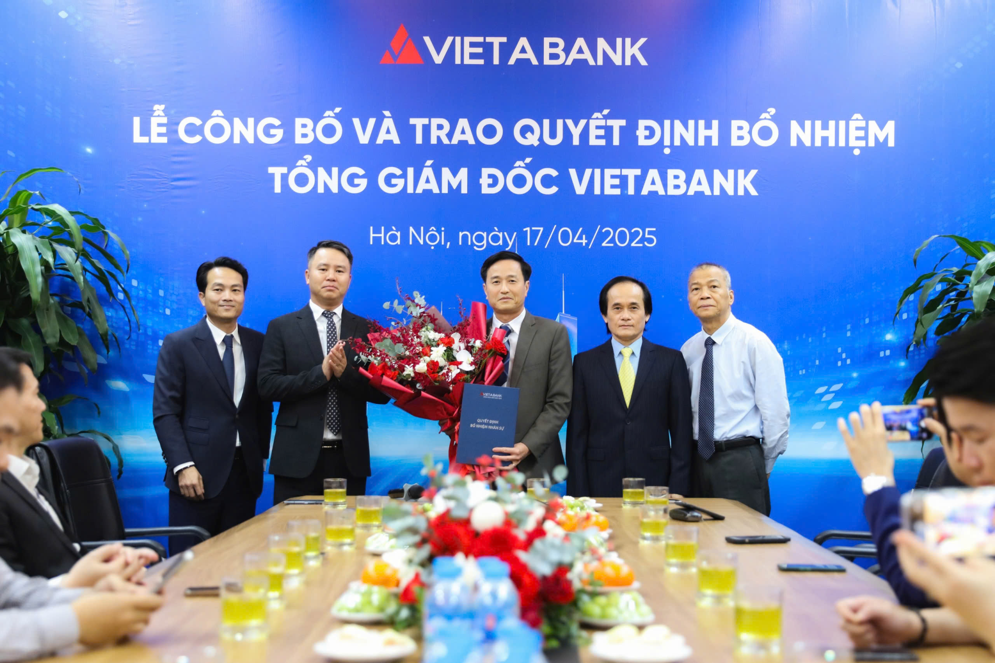VIETABANK CHÍNH THỨC BỔ NHIỆM ÔNG NGUYỄN VĂN TRỌNG  GIỮ CHỨC VỤ TỔNG GIÁM ĐỐC