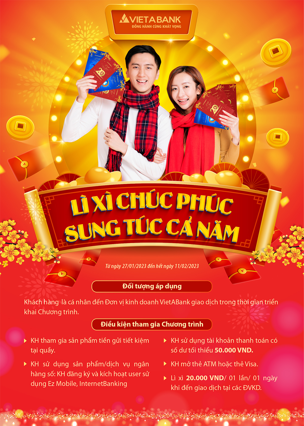 LÌ XÌ CHÚC PHÚC - SUNG TÚC CẢ NĂM