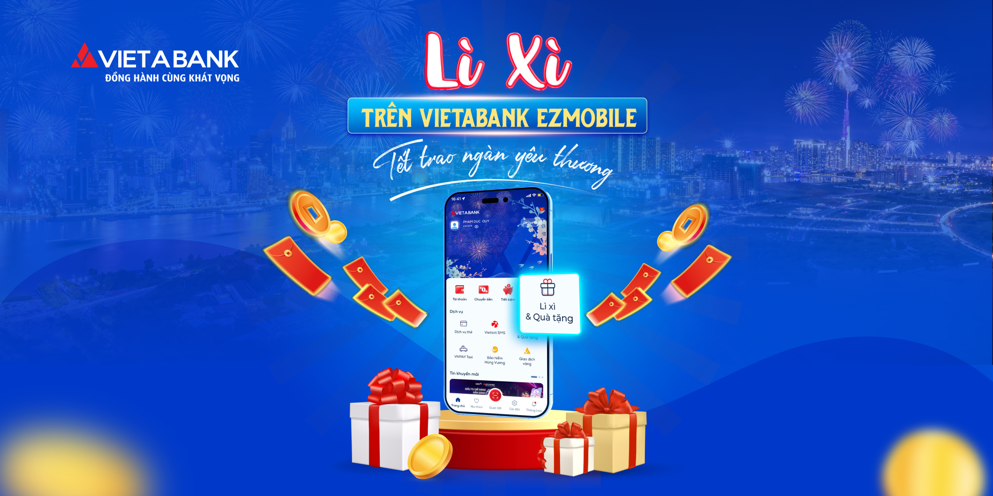 Lì xì trao tay – Năm mới thêm may
