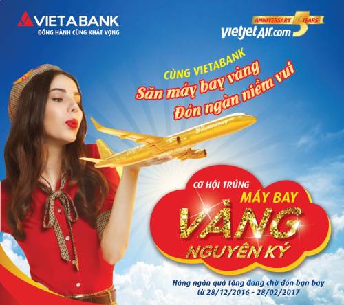 SĂN VÉ MÁY BAY VÀNG - ĐÓN NGÀN NIỀM VUI