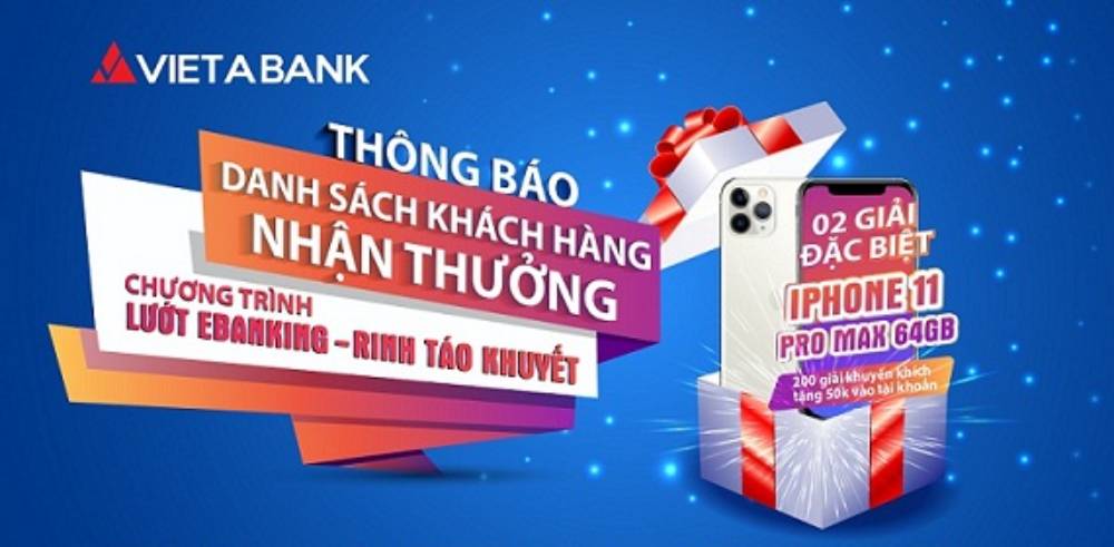 Kết quả CT Lướt Ebanking - Rinh táo khuyết