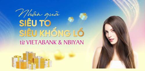 TẶNG 1.000 THẺ DỊCH VỤ CHĂM SÓC TÓC CHO KHÁCH HÀNG VIETABANK