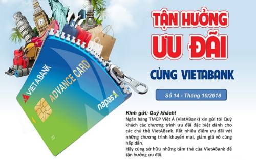 Ưu đãi thẻ số 14 - tháng 10/2018