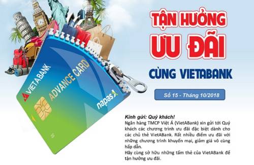 ƯU ĐÃI THẺ SỐ 15 - THÁNG 10/2018