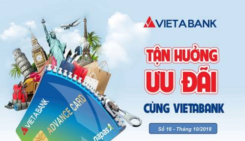 Ưu đãi thẻ số 16 - tháng 10/2018