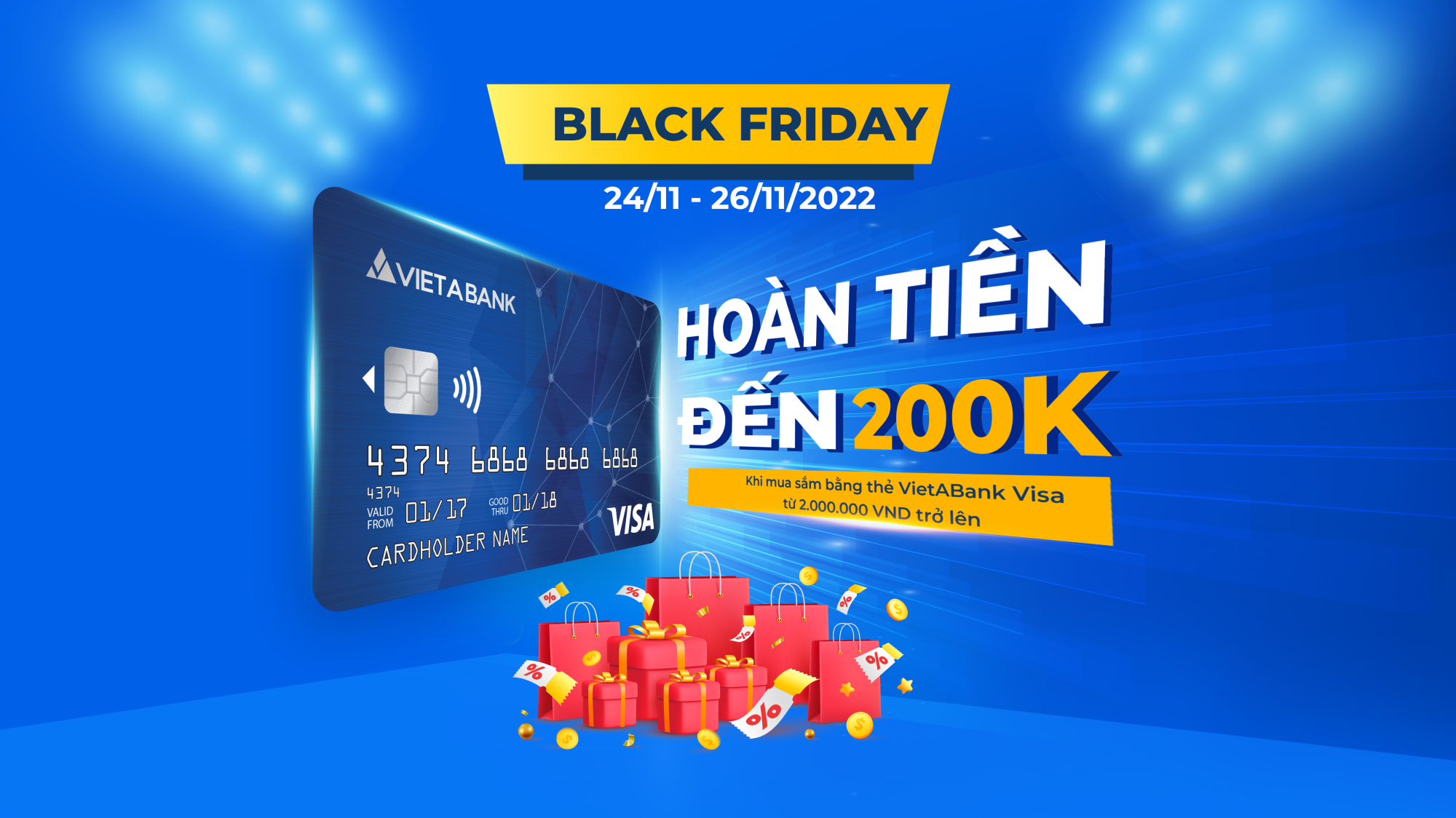 VISA VIỆT Á 💳 - MUA SẮM BLACK FRIDAY THẢ GA 🛒