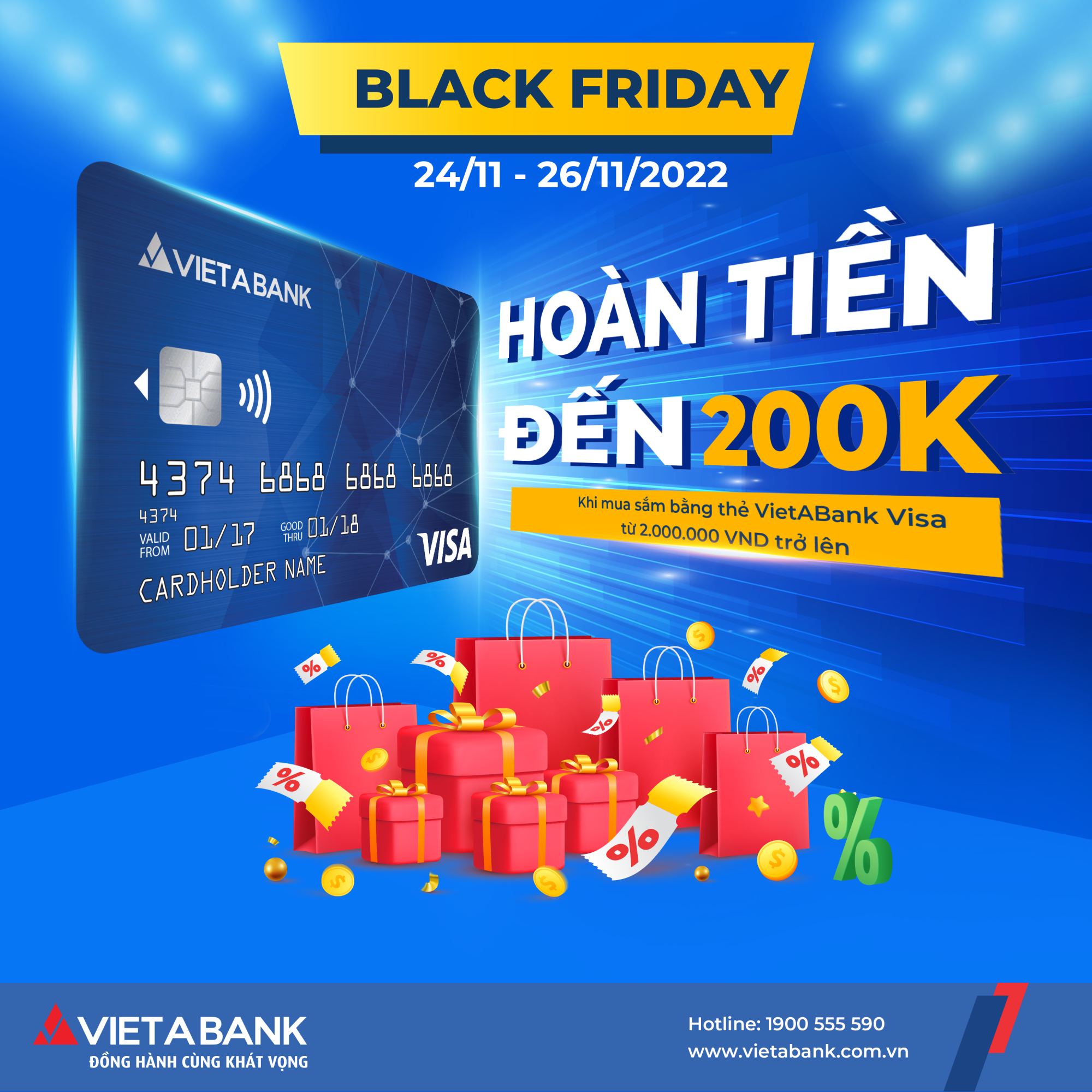 VISA VIỆT Á 💳 - MUA SẮM BLACK FRIDAY THẢ GA 🛒