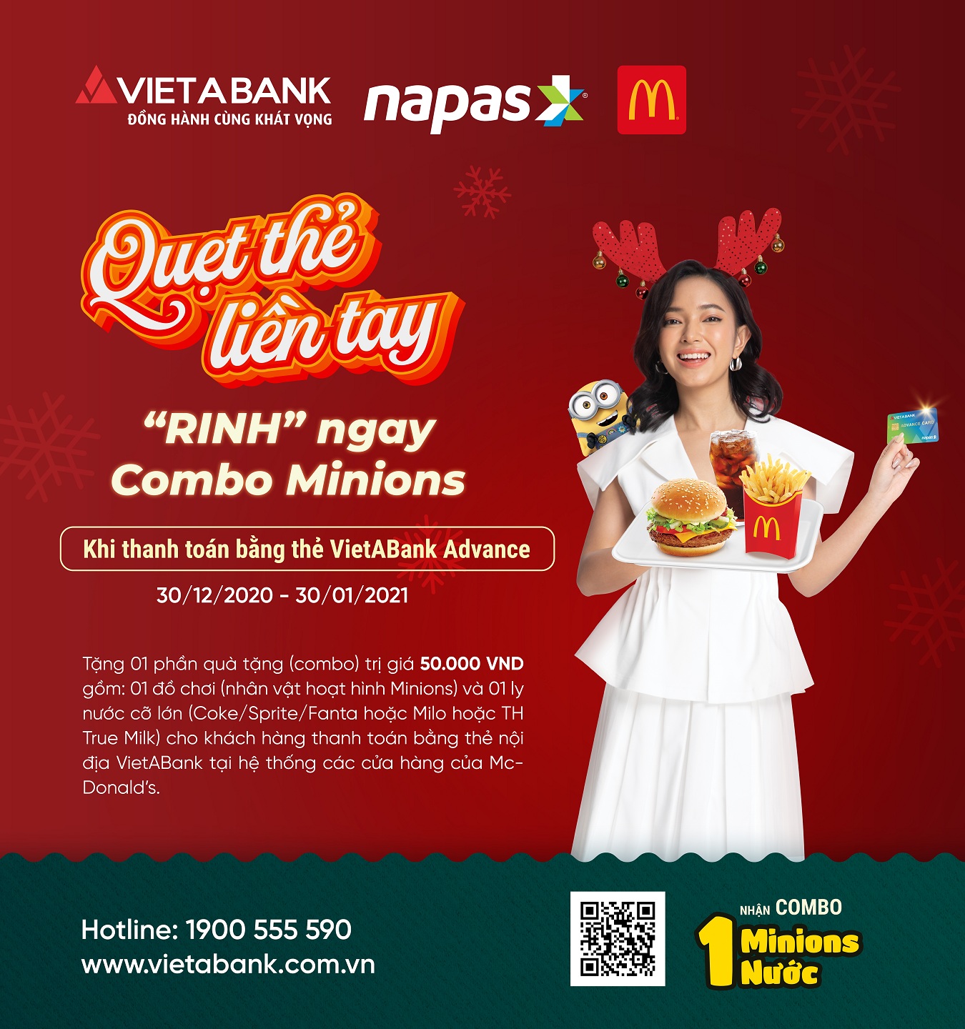 Quẹt thẻ liền tay - Rinh ngay combo Minions