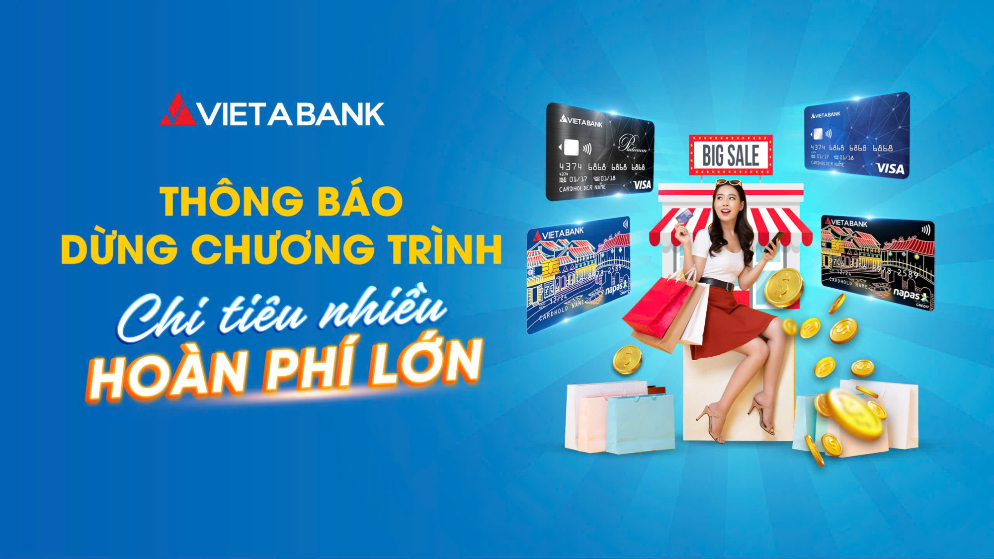 THÔNG BÁO VỀ VIỆC DỪNG CHƯƠNG TRÌNH 