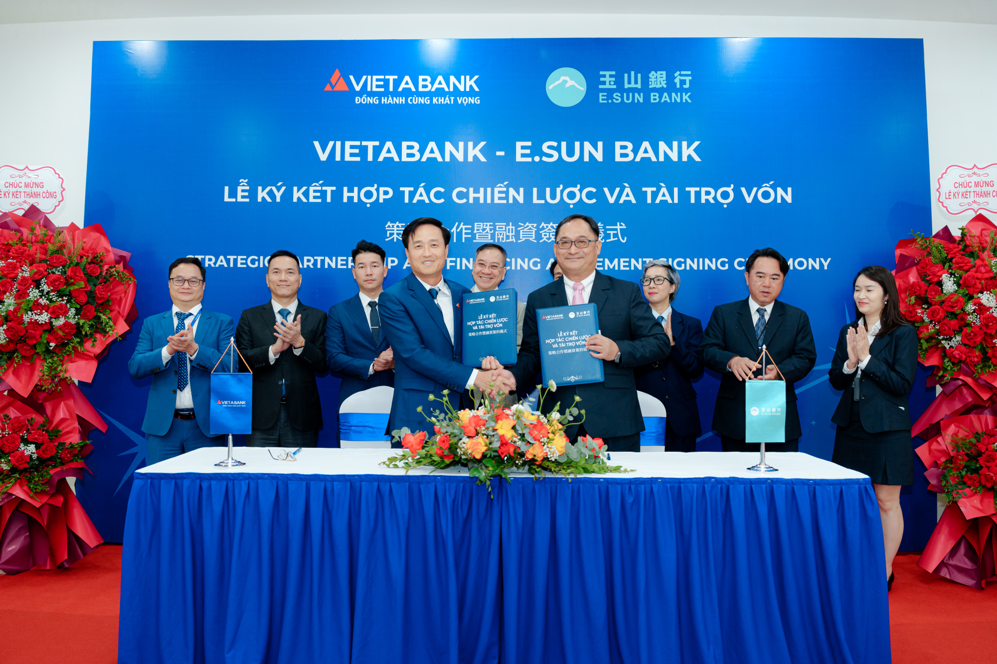 VietABank ký kết hợp tác chiến lược với ngân hàng E.SUN (Đài Loan)