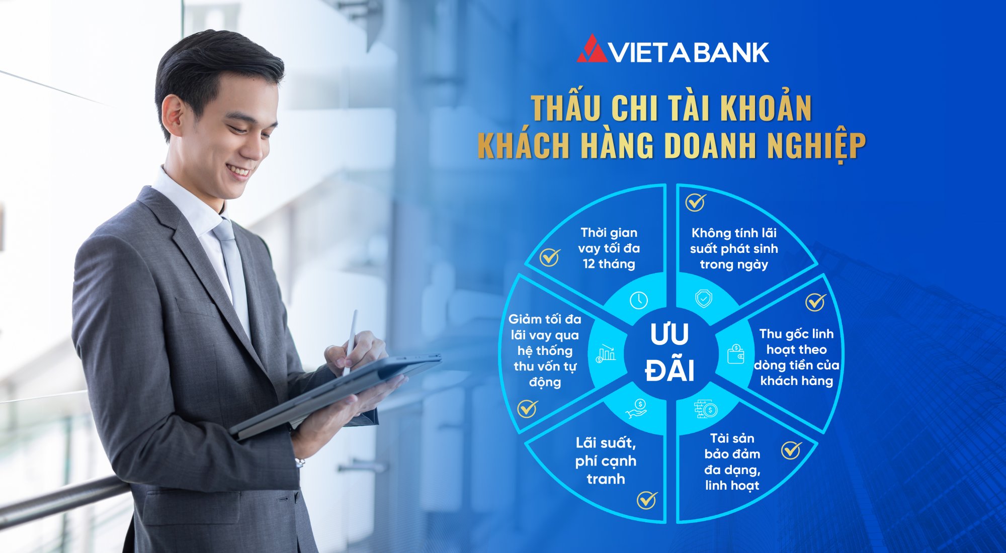 Vay vốn thấu chi doanh nghiệp - Giải pháp đảm bảo vốn kinh doanh nhanh, hiệu quả