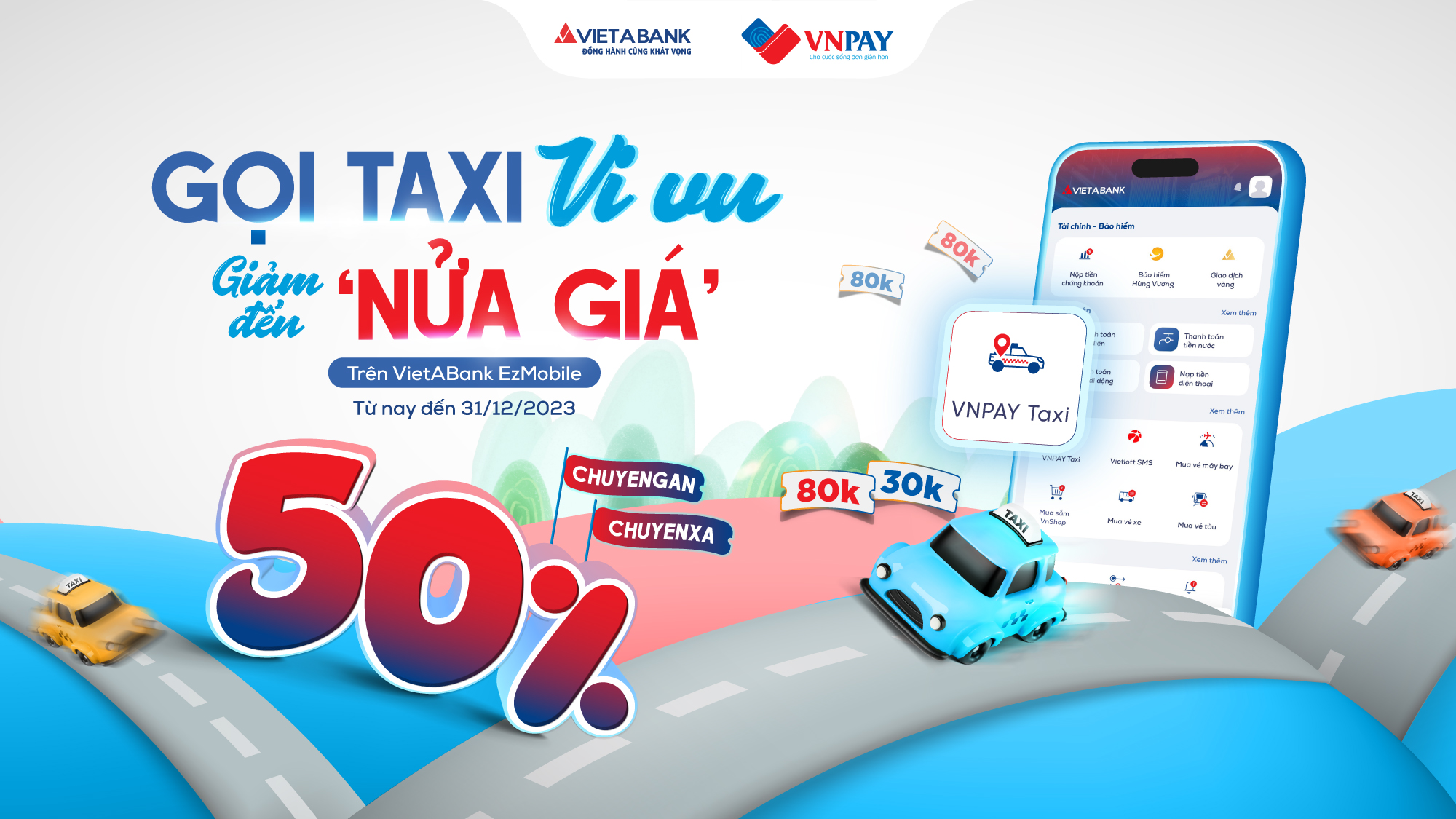 Gọi Taxi tặng 