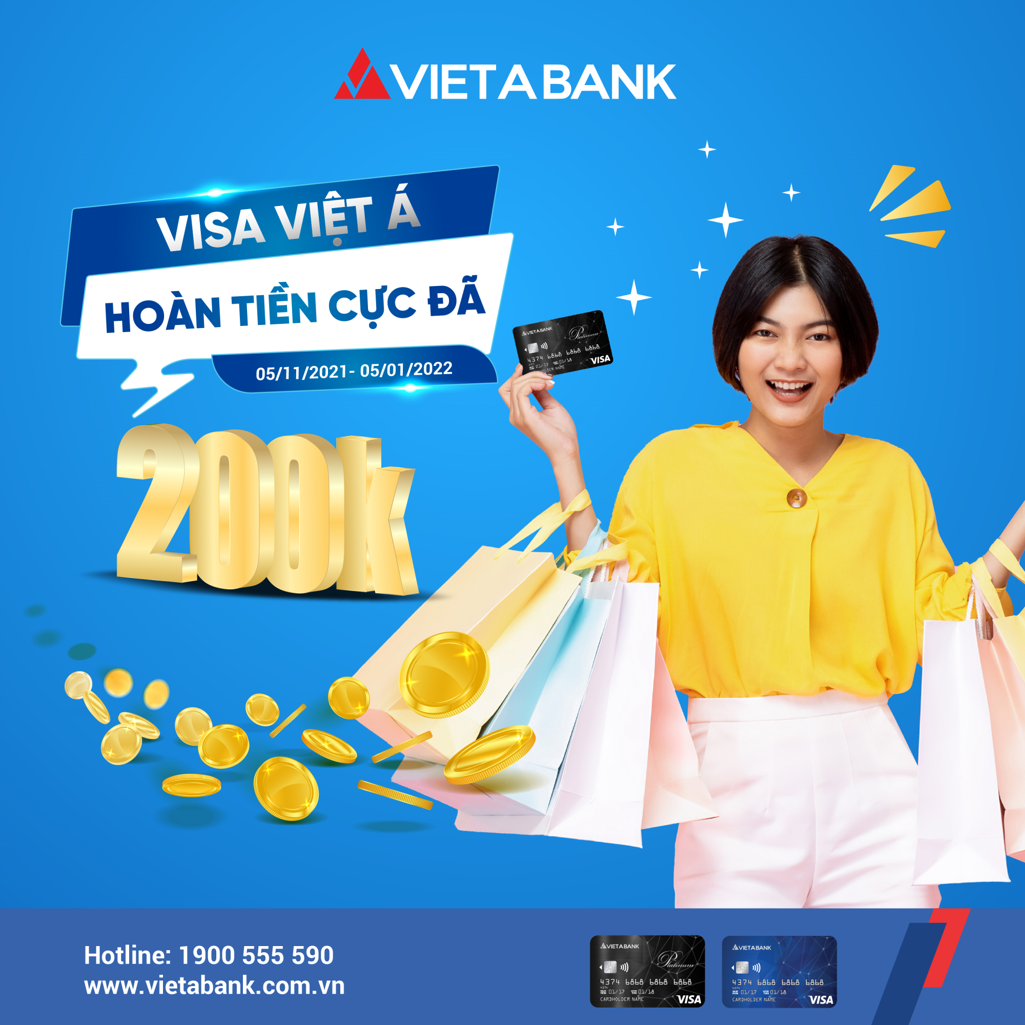 Chương trình Visa Việt Á - Hoàn tiền cực đã