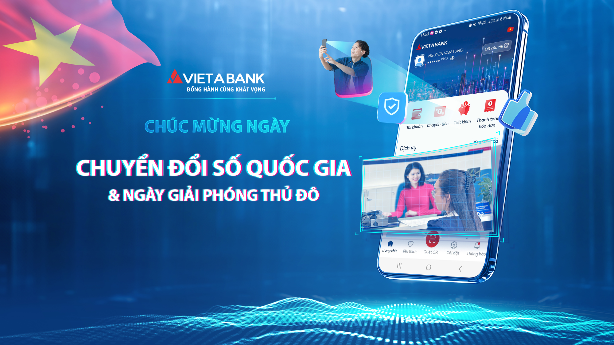 CHÚC MỪNG NGÀY CHUYỂN ĐỔI SỐ QUỐC GIA 2024 